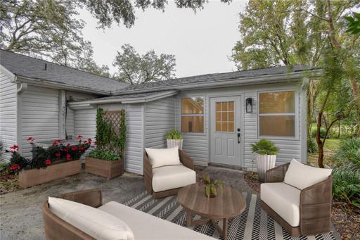 Virtually Staged Right Side of Home