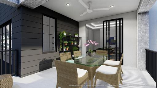 3rd Floor Outdoor Area