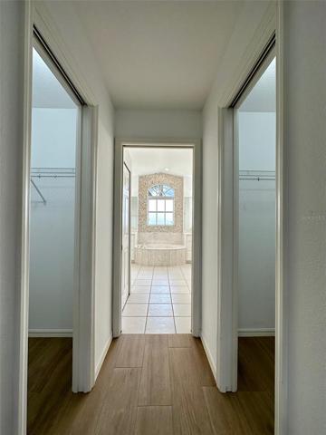 Master Bedroom Walk in Closets