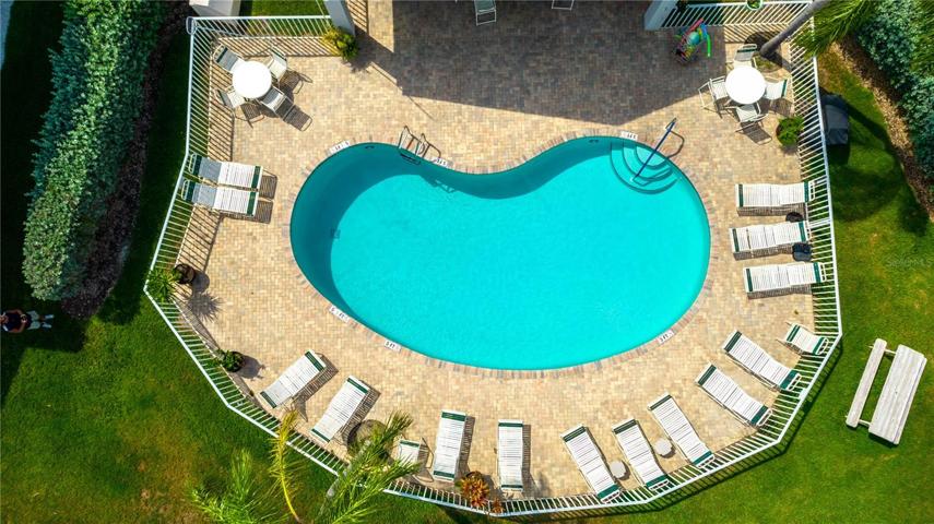Aerial of Pool