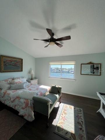 Master bedroom w gorgeous Waterview's