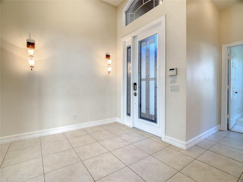 Welcoming foyer