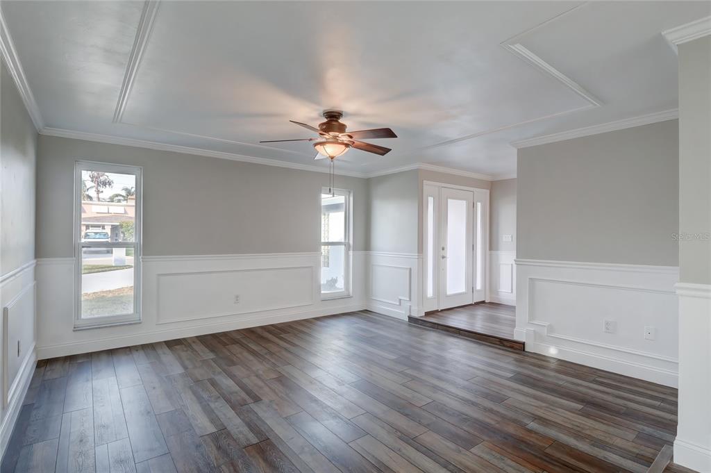 Living Room and Entry Way