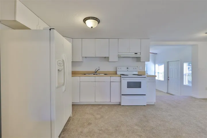 Kitchen with eat in dining