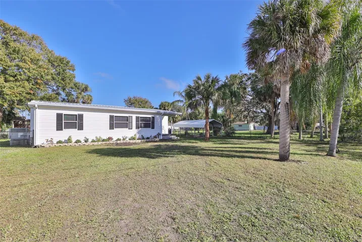 Large yard