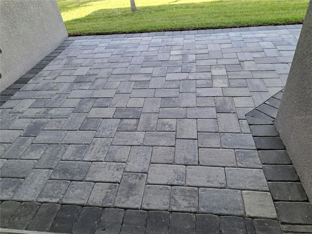 Pavers on Lanai