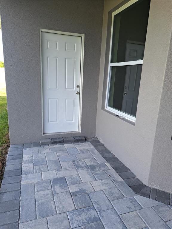 Master bedroom access from Porch