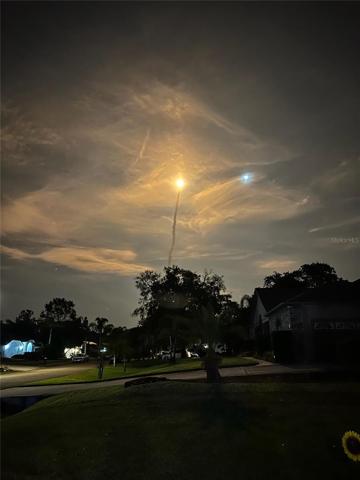 Rocket launch from front yard