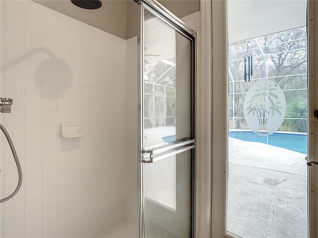 Pool bath shower