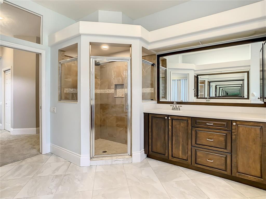Beautiful large shower