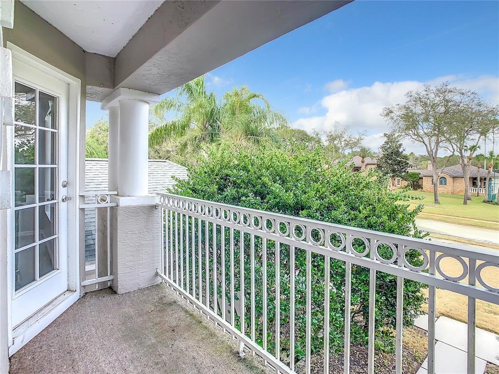 Exterior Balcony with access from 2 bedrooms