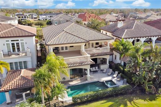 Back of Home Aerial Drone Picture