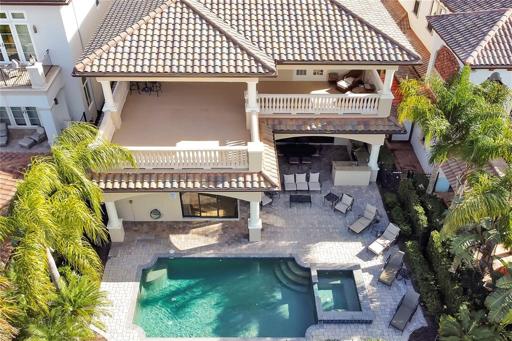 Back of Home Drone Picture