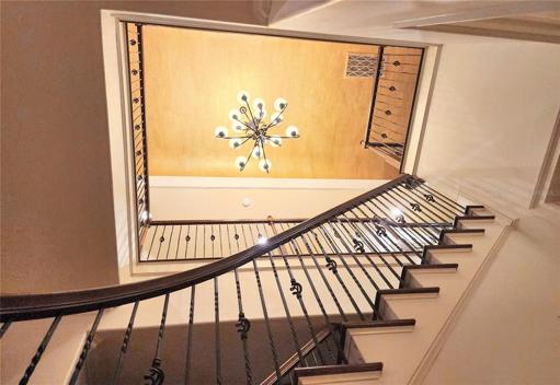 Grand Staircase Area Open to 2nd Floor over 20 Feet Ceiling Height