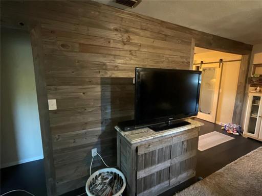 Transformed wall in Living Room