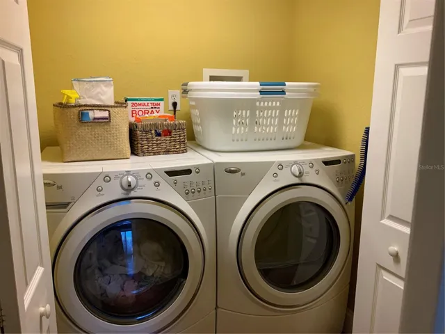 Laundry closet