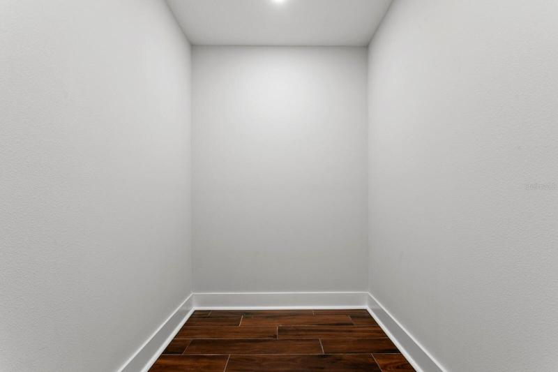 One of two master closets