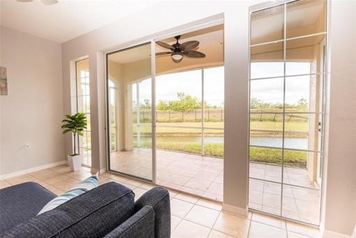 View of screened in lanai