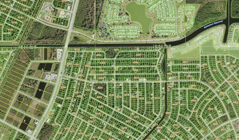 Close to waterfront properties.