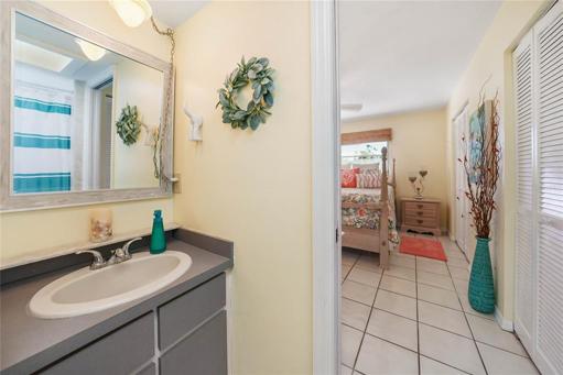 Master Bathroom - view to Bedroom