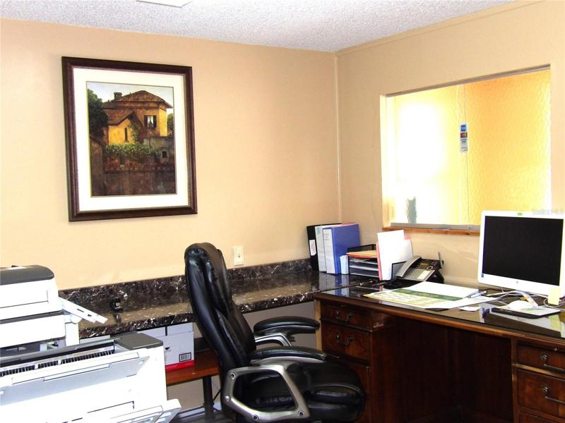 Receptionist office