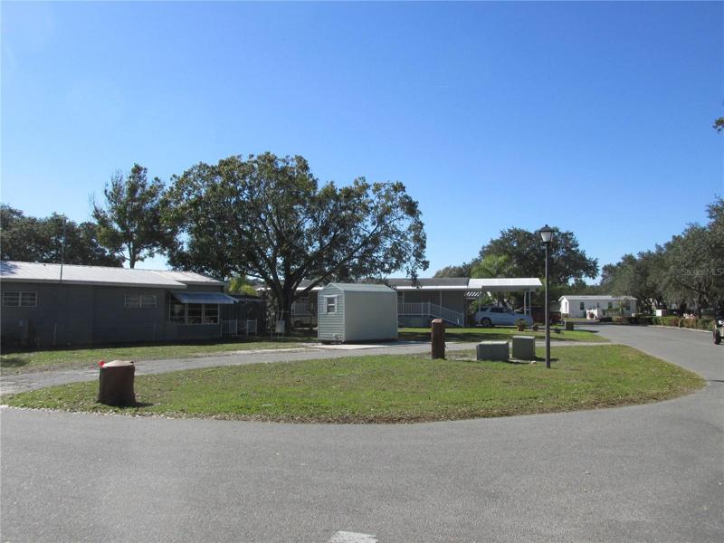 Lot is on the corner of Beaverkill Drive and Saddlebag Trail.
