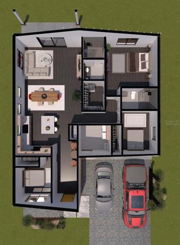 Inside Layout - Virtually Staged