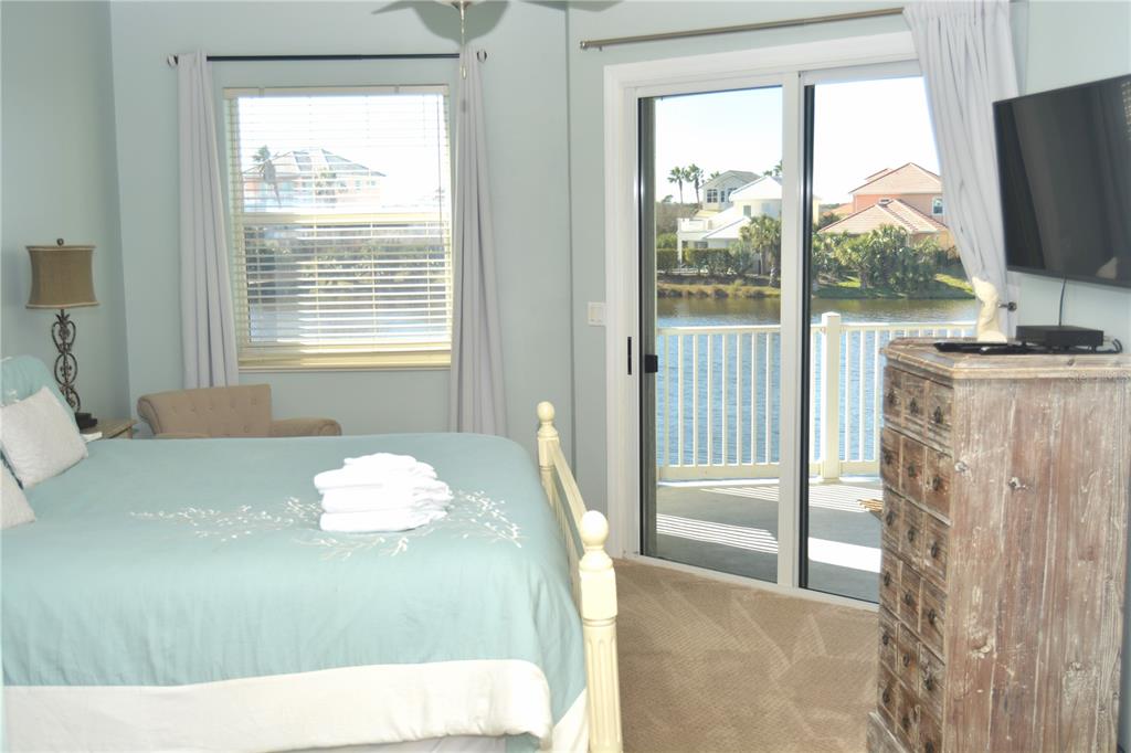 Master Bedroom, Sliding Glass Door to Balcony