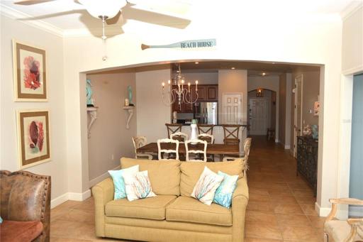 Living Room to Open Dining Room