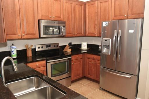Kitchen - Range, Refrigerator Microwave, Dishwasher