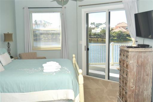 Master Bedroom, Sliding Glass Door to Balcony