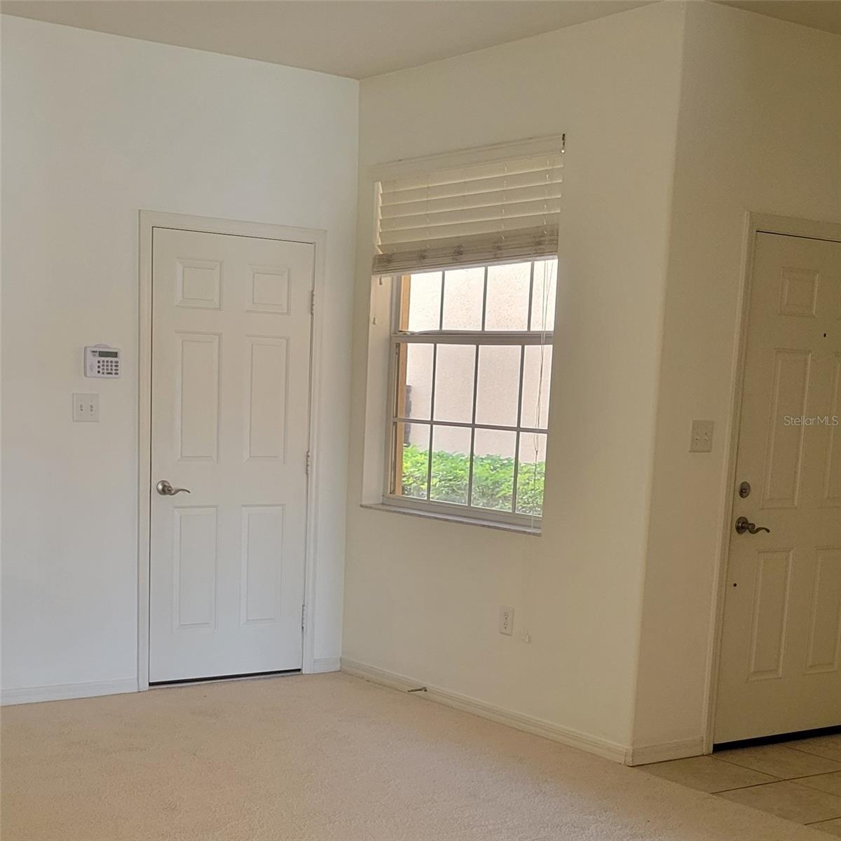 Garage access and Unit front door