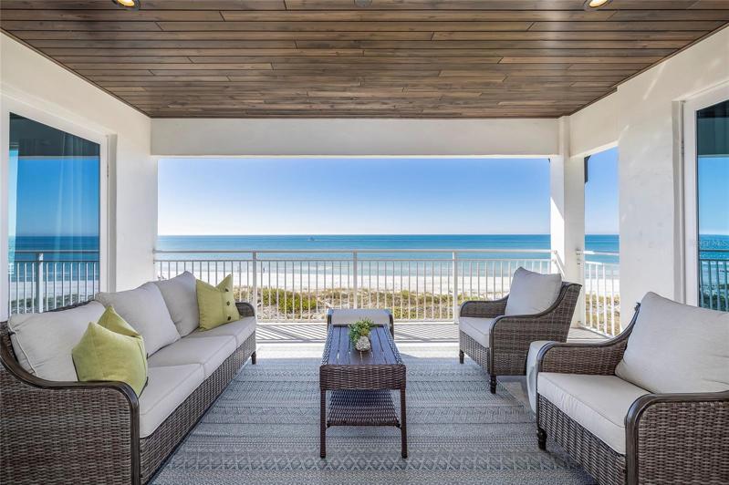 Balcony accessible from the 3rd floor family room, main owners retreat and secondary owners retreat.