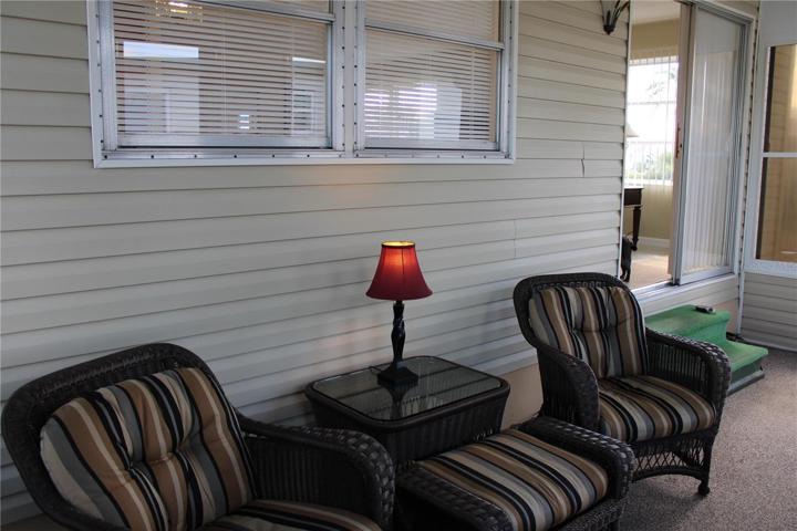 Enclosed, screened  Florida room