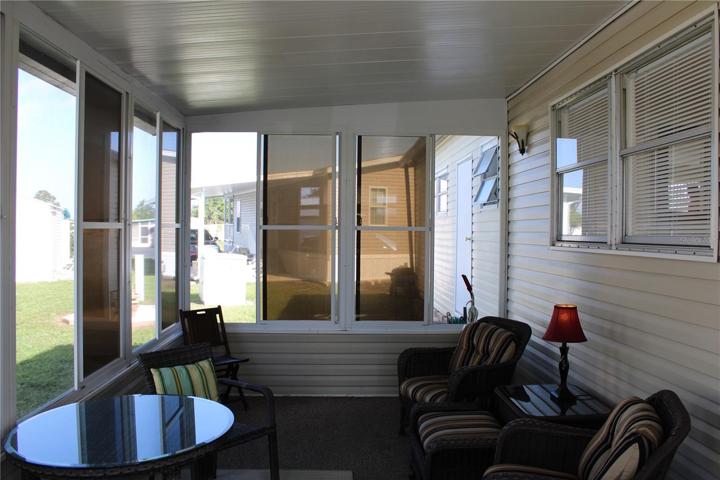 Enclosed, screened  Florida room