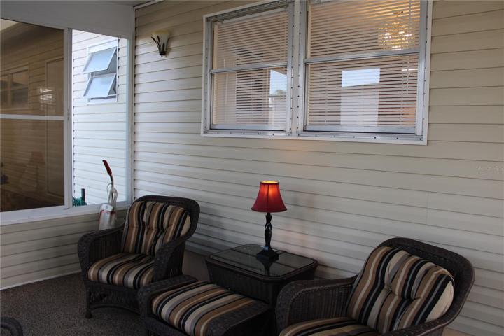 Enclosed, screened  Florida room
