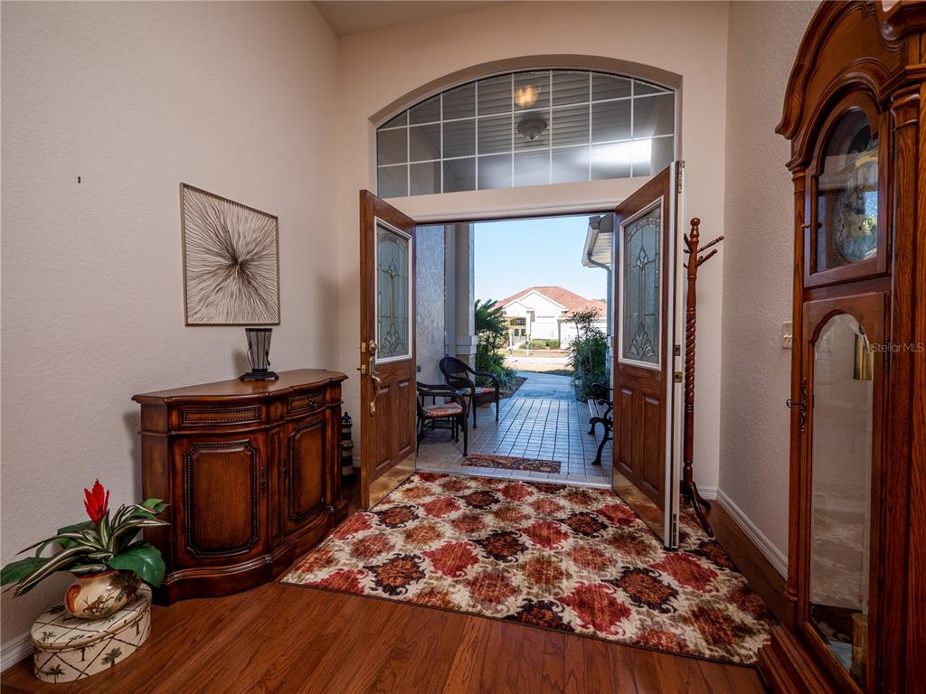 Front Entry with French Doors