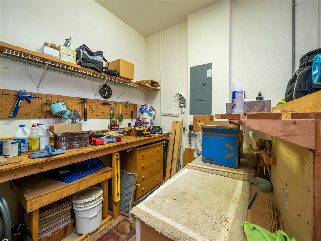 Workbench in Garage