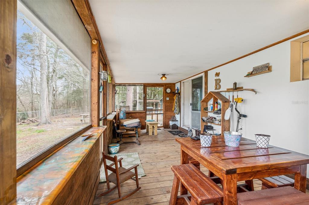 Rear Porch