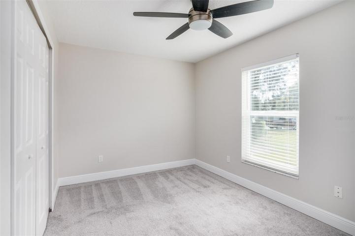 3rd Bedroom with window