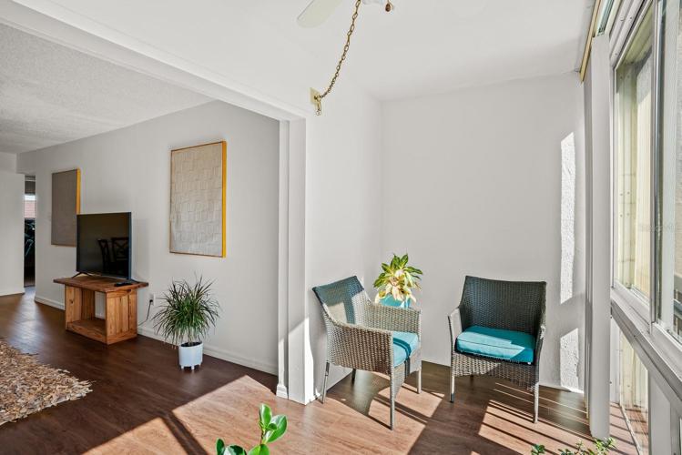 Veranda and Living Area