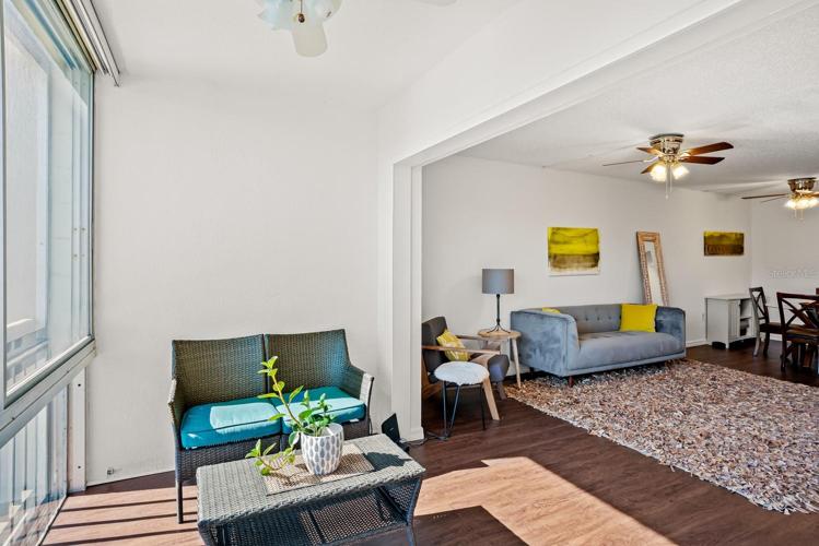 Veranda and Living Area