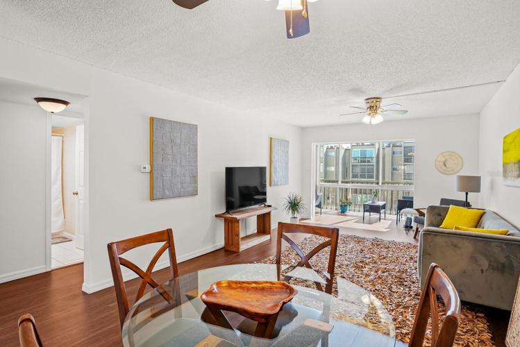 Dining area and Living