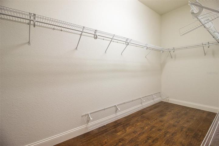 ...hanging space; as well as shoe racks.