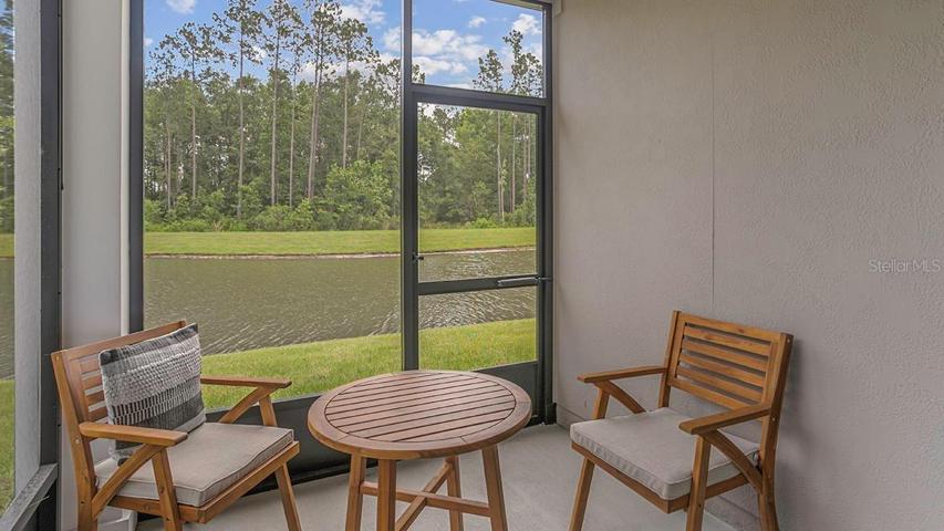 Photos are of a model home.