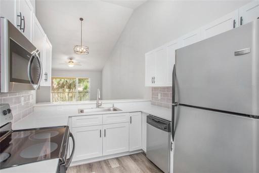 Kitchen with Stainless Steel Appliances