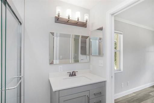 Remodeled Primary Bathroom