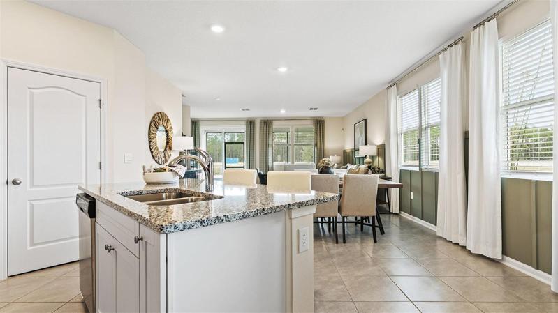 Photos are of a model home.