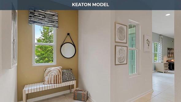 Photos are of a model home.