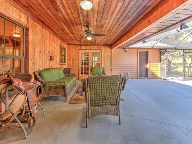 HUGE Covered and Screened in back Lanai